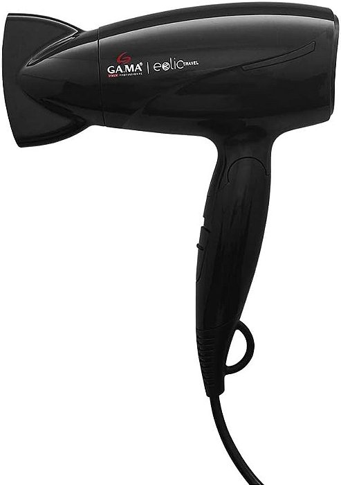 Secador Gama Italy Eolic Travel Bivolt Preto