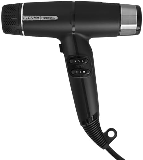 Secador de Cabelo Gama iQ Lite, Oxy-Active, Black 127V