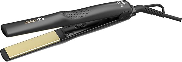 Prancha de Cabelo Gama Italy Gold Ion Preto Bivolt ITALY-GOLD
