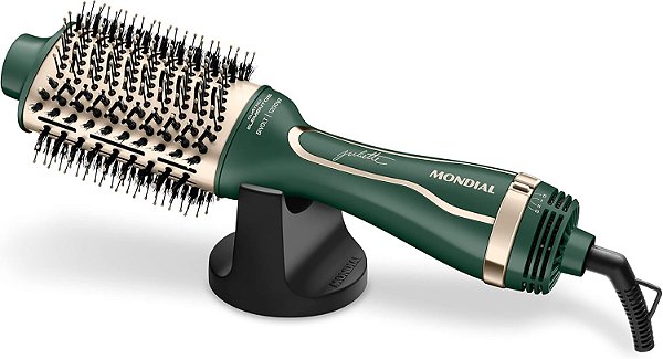 Escova Secadora By Juliette Mondial, 1200W - ES-JU, Verde Bivolt