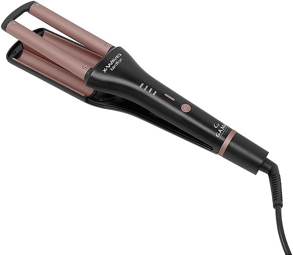 Modelador Gama X-Waves Keration, Rose/Preto Bivolt