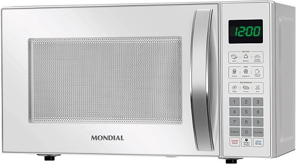 Micro-Ondas Mondial 21L 1.200W - MO-01-21-W Branco 220V MO-01-21-W