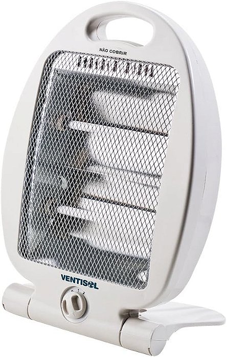 Aquecedor Doméstico Quartzo, Branco 127v, Ventisol QUARTZO-127