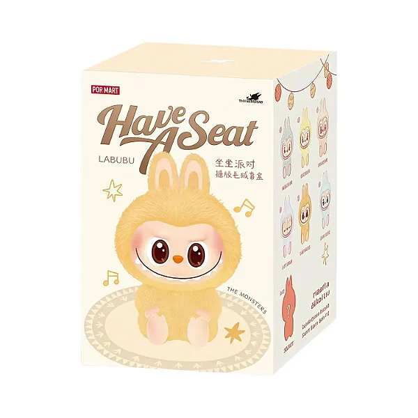 Labubu Segunda Geração: Boneco Colecionável Original Pop Mart 5204