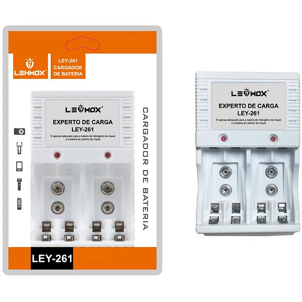 Carregador De Bateria Lehmox LEY-261