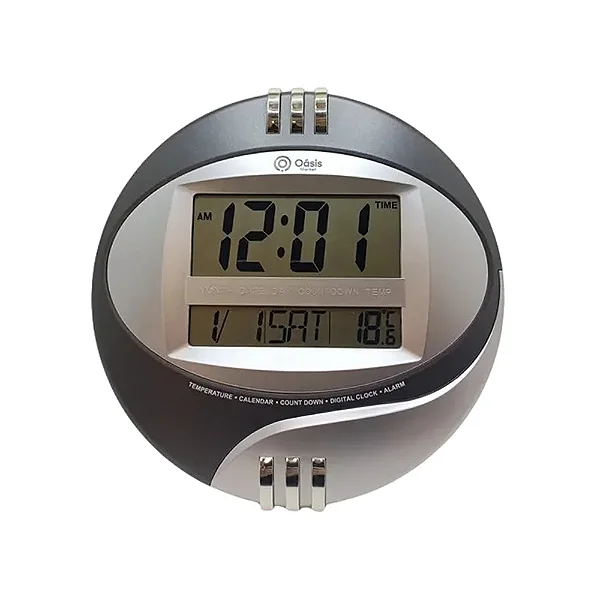 Relógio De Parede Digital Oásis OIH-6241