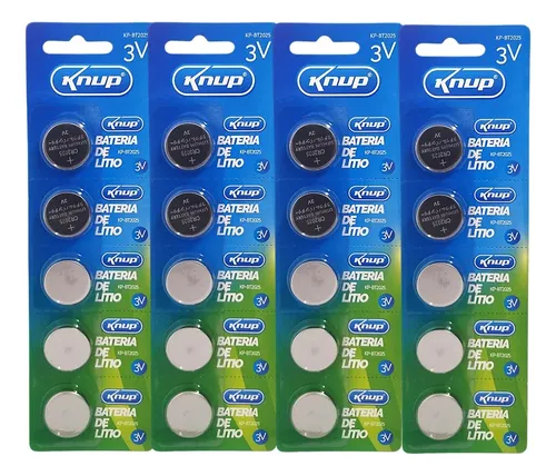 Bateria Botão De Lítio Knup KP-BT2025
