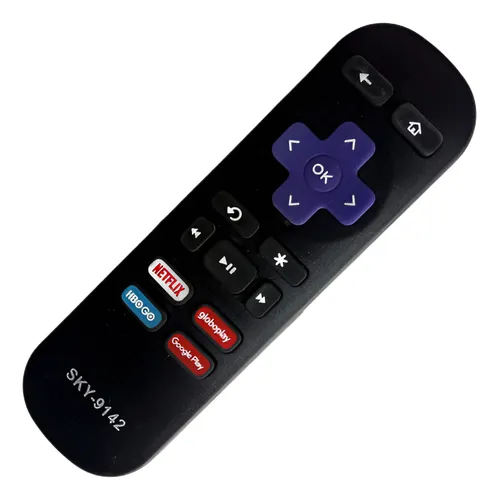 Controle Remoto Compatível Para Tv Roku SKY-9142