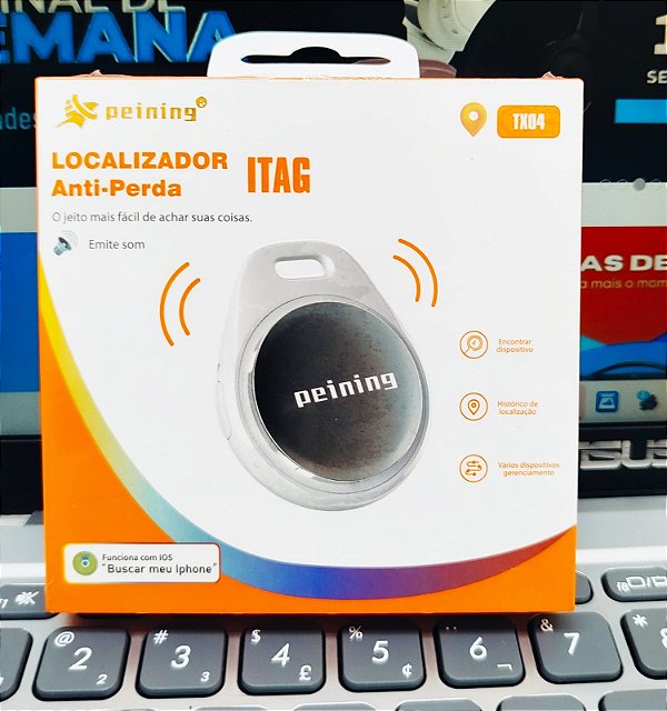 Mini Localizador Anti-Perda / Tempo de Respera 10-12Meses / Resistente D' Água TX04