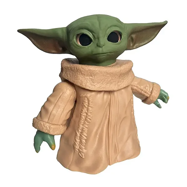 Boneco Baby Yoda Grogu Star Wars 15cm YODA