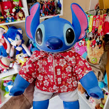 Bonecos Stitch Com Roupa De Havaiano 32cm STITCH-HAVAIANO