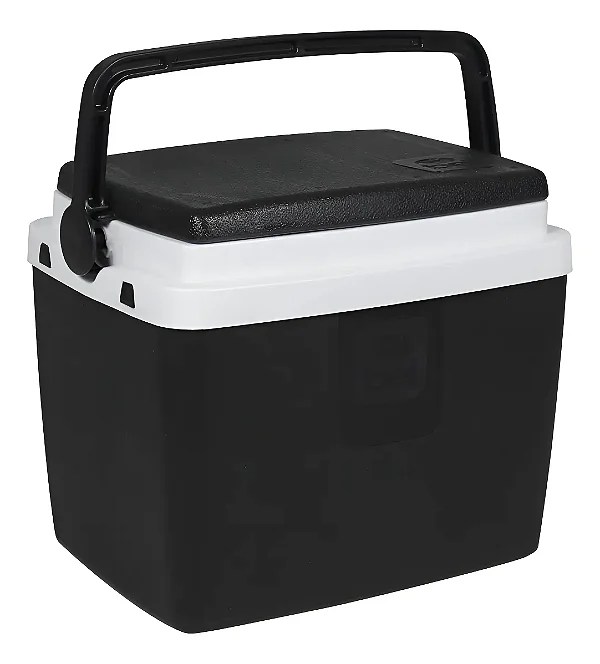 Caixa Térmica 6L Bel - Preto/Branco 070655