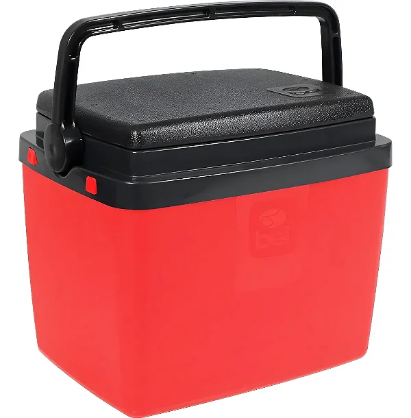 Caixa Térmica 6L Bel - Vermelho/Preto 070656