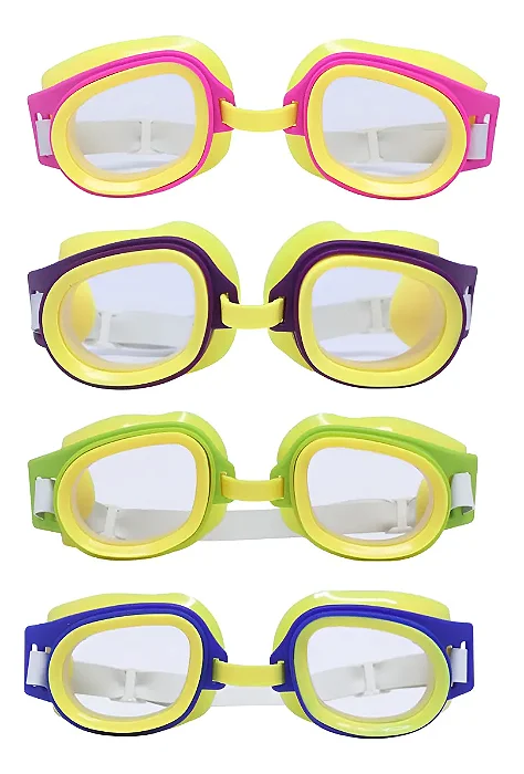 Oculos De Natação Infantil Divertido - Cores Sortidas - Bel - Cores Sortidas 93300