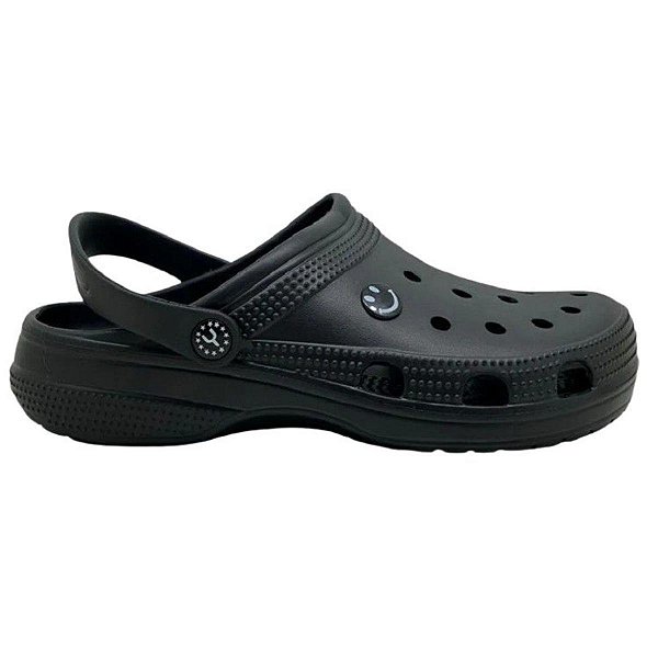 Babuche Yvate Unissex Tradicional - Preto YVATE-PT