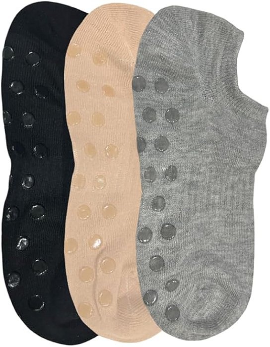 Kit 3 Pares Meias Antiderrapante BLEND