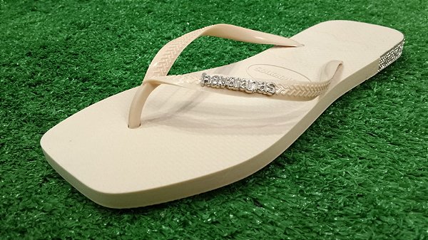 Chinelos Havaianas Customizados Com Strass CH-STRASS