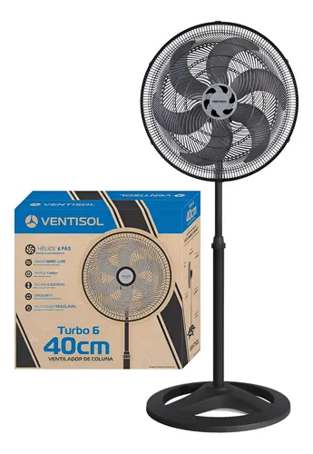 Ventisol 40cm Ventilador de Coluna Ultra Turbo 6 60 Hz 3851