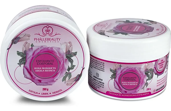 Esfoliante Corporal Rosa Mosqueta Phállebeauty 280g PH0598