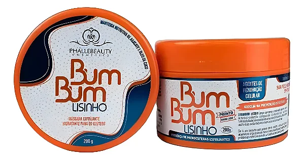 Máscara Esfoliante Bumbum Lisinho PH0592 Phallebeauty