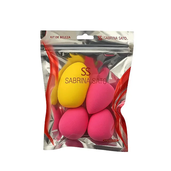 Kit de Esponjas Para Maquiagem Sabrina Sato SP2083