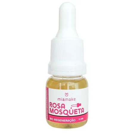 Óleo de Rosa Mosqueta Bio Regeberação Gotas Milagrosas 10ml Mia Make 301