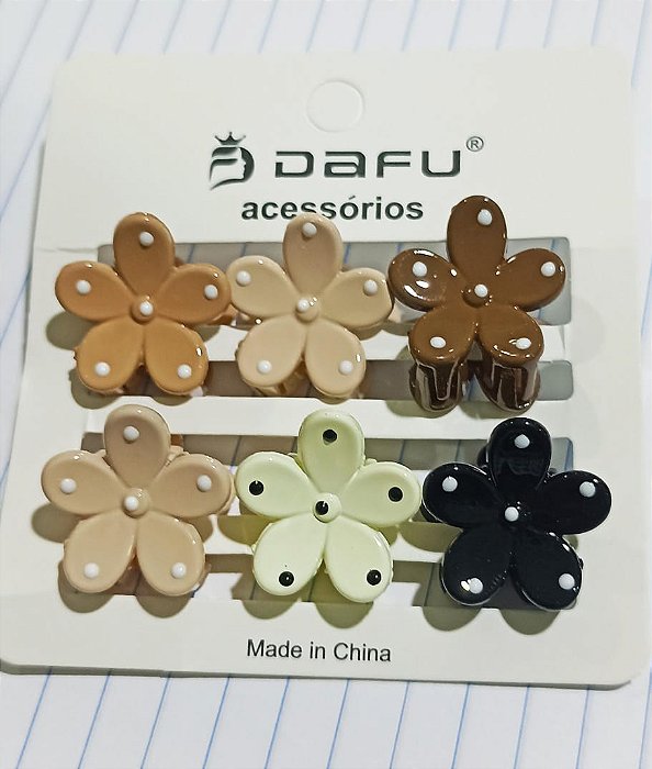 Kit 6 de Mini Presilhas DF415-PR3306-3DF415-PR3306-3