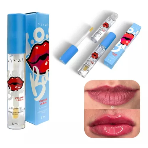Gloss SOS Bocão Volume Labial Incolor Vivai 3025.1.1