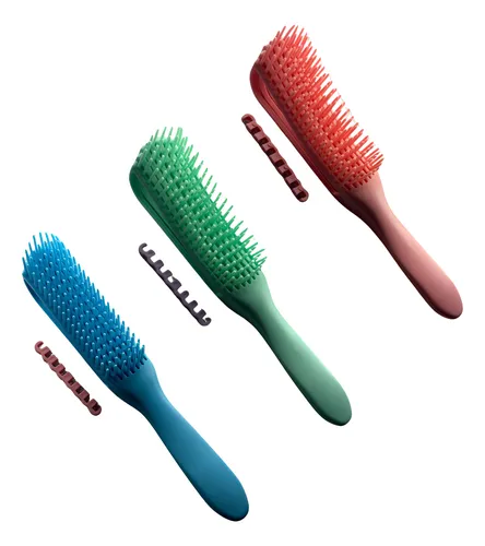 Escova Polvo Ricca Cachos Vibrantes Colorida Salões 090