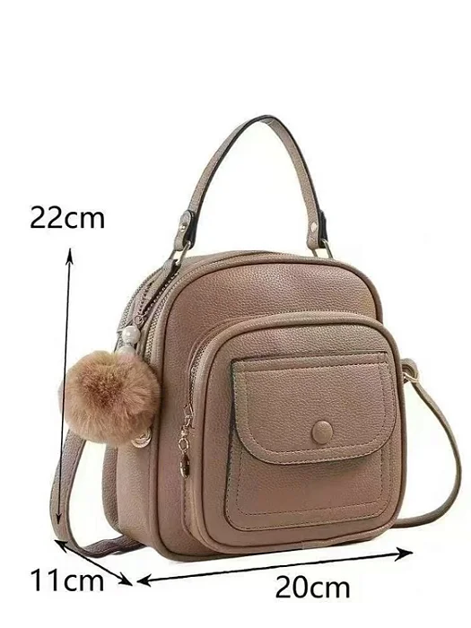 Bolsa Feminina Couro Premium Tiracolo Transversal Couro DH480