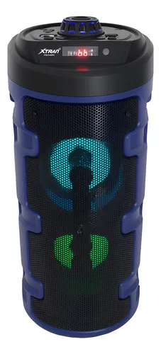 Caixa De Som Bluetooth Stack86 Com Microfone / Controle / LED XDG-139