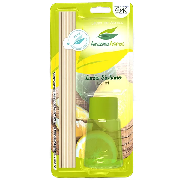 Blister Amazônia Aromas 120ml Limão Siciliano - 755