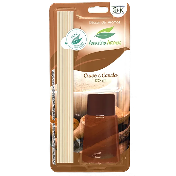 Blister Amazônia Aromas 120ml Cravo E Canela 752