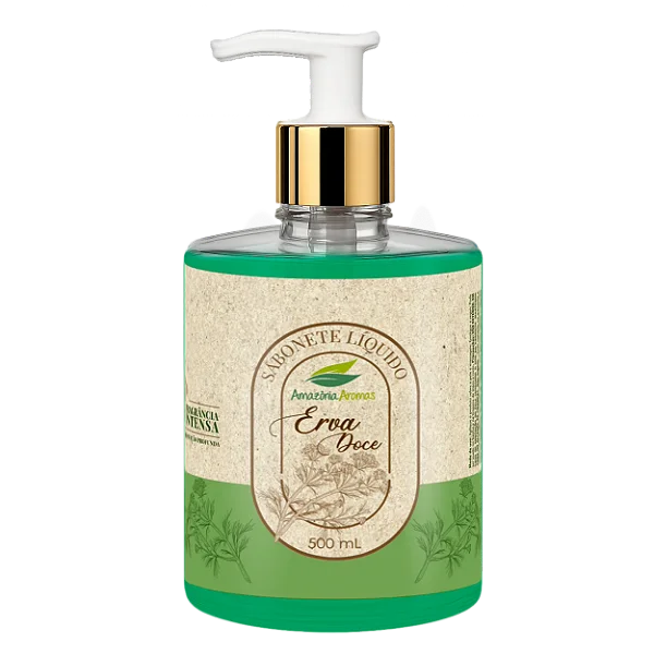 Sabonete Amazônia Aromas 500ml Erva Doce 853