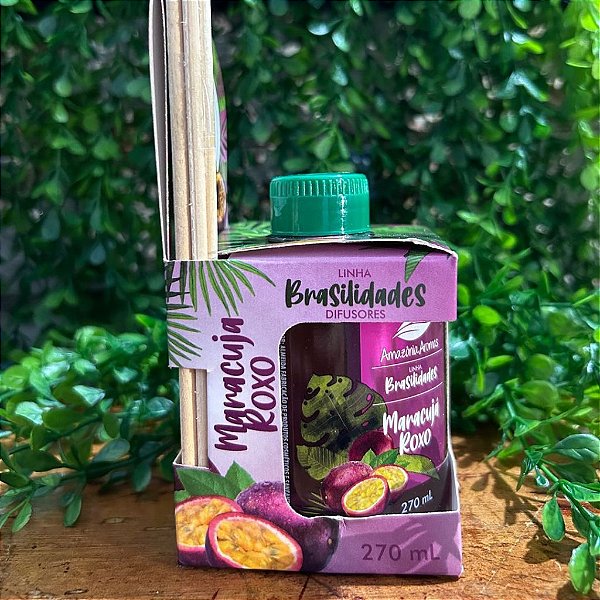 Difusor Brasilidades Amazônia Aromas 270ml Açaí E Guaraná 263