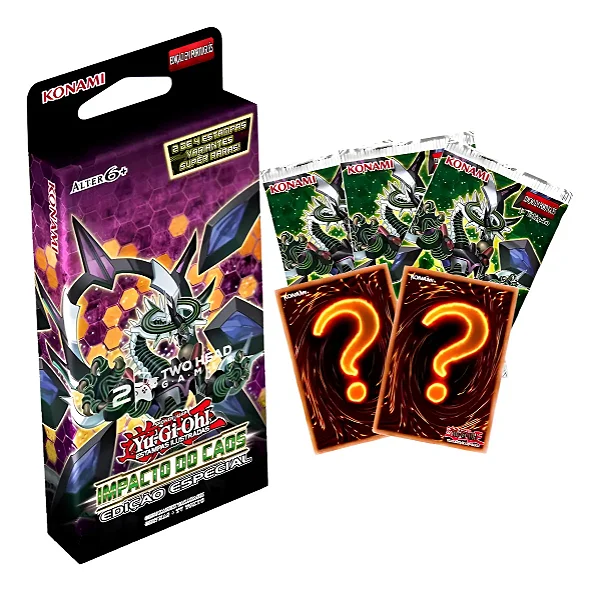 Cartinhas Yugioh Box Edição Especial Impacto Do Caos Ediçao Especial