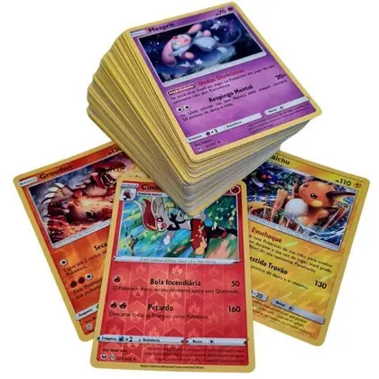 Carta Pokémon Pacote Tradingh Car Game 00050