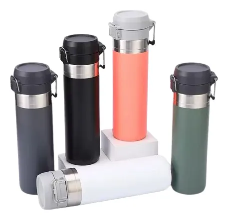 Garrafa Térmica 800ml Inox Fitness Squeeze 880800