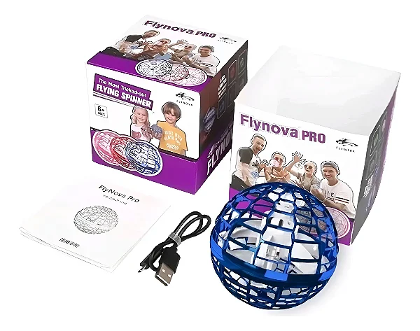 Flynova Bola Voadora Giratória Com Controle Pro DFXL4840
