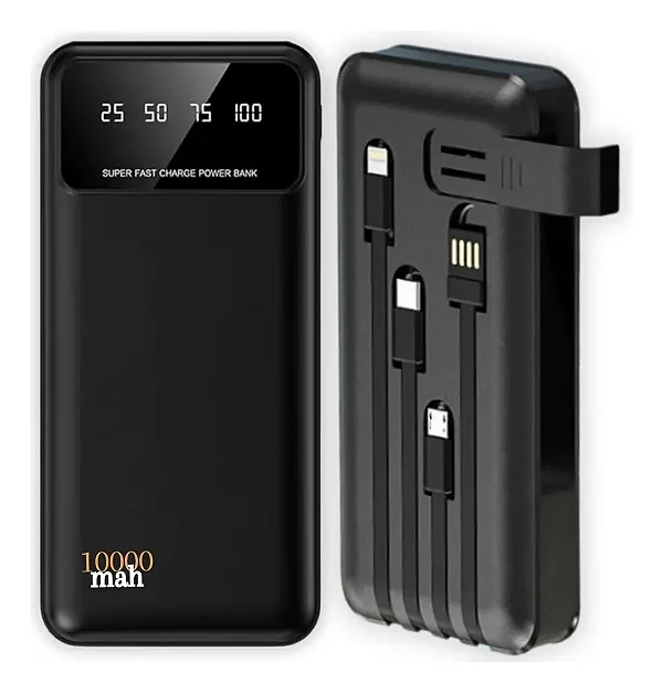 Carregador Power Bank Portátil 10000mah A 'Gold BTE-18A