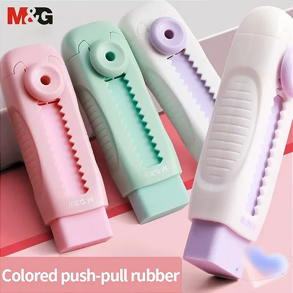 Borracha Push Pull Com 1 Recarga Desenhos