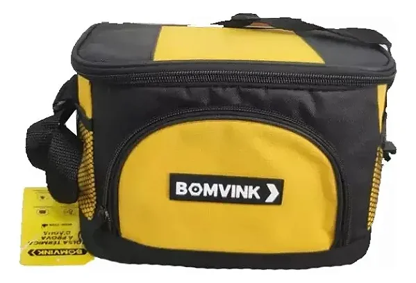 Bolsa Térmica 4 Litros Bomvink Com 4 Bolsos E Alça Ajustável BOM-7705
