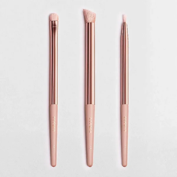 Kit De 3 Pincéis Para Maquiagem MakeUp Brush