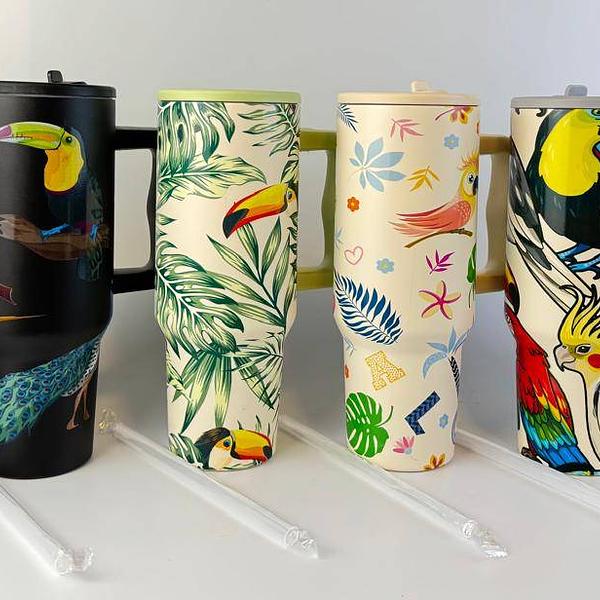 Garrafa Térmica 40 Big Breaked Birds 1200ml