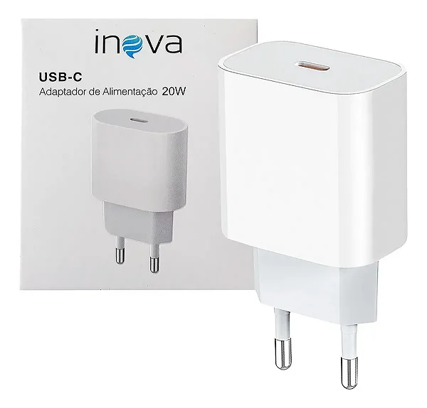 Carregador Inova USB-C 20W CAR-0094