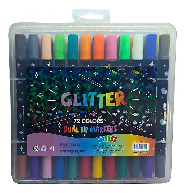 kit marcadores Super Pen Touch Love 74 Cores