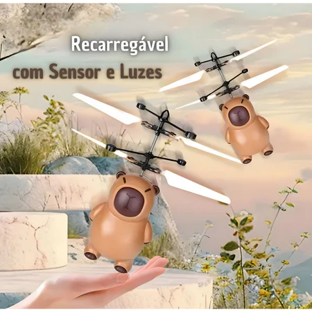Capivara Voadora com Sensor de Mão CN922