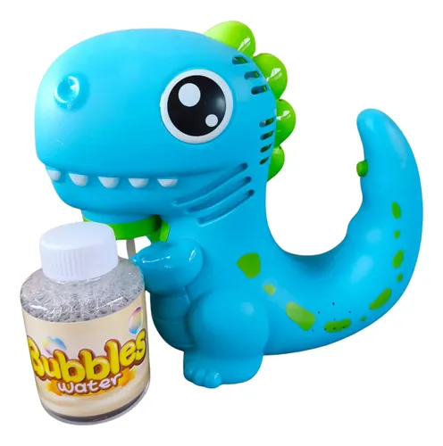 Brinquedo Dinossauro Lançador De Bolhas De Sabão A Pilha BUBBLE EX-670