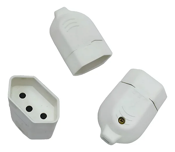 Plugs Tomada Fêmea 10A Tipo Europeu