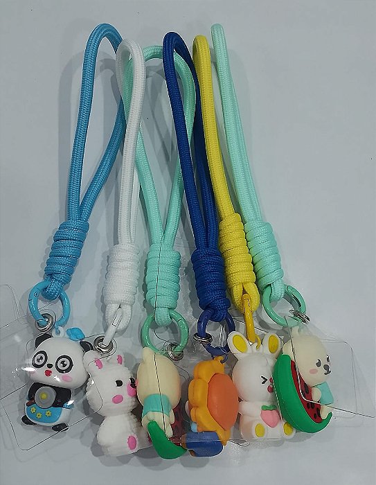 Cordão Pulceira Universal Para Celular  Boneco -  788949